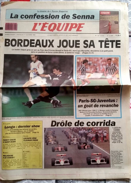 L'Equipe Du 09 Septembre 1983 - Édition Originale - Décès D'Antonin Magne - Cyclisme