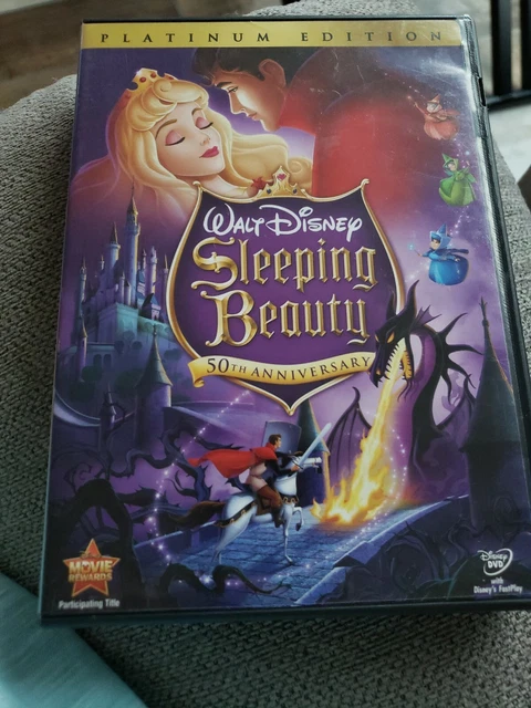 Sleeping Beauty (DVD, 2008, 2-Disc Set, Platinum Edition 50th anniversary.)  Euc
