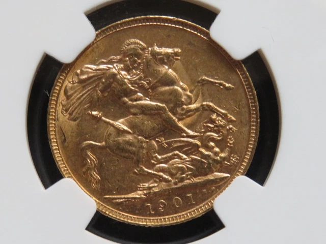 Australia.  1901 Perth - Sovereign..  Near Full Lustre - gEF/aUNC.. NCG MS61