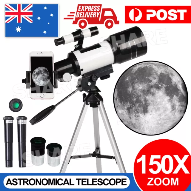 Astronomical Telescope With Tripod 150x Zoom HD Outdoor Monocular 70mm Aperture