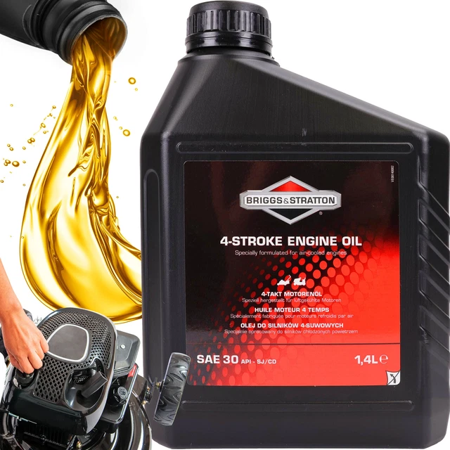 Olio Motore Briggs & Stratton 0,6 Lt Per Tosaerba Trattorino Motozappa - Foto 13