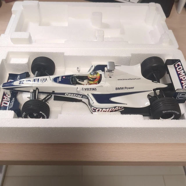 BMW WILLIAMSF1 FW21 Escala 1/18 Modelo de coche R. Schumacher Raro