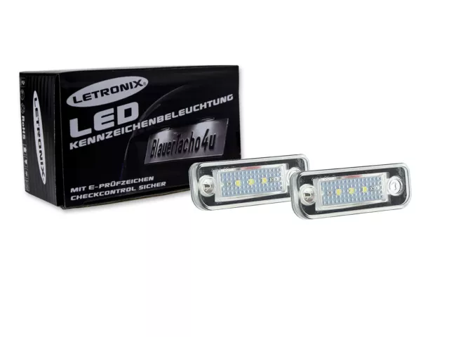 LETRONIX SMD LED Kennzeichenbeleuchtung Mercedes CLS C219 Limousine