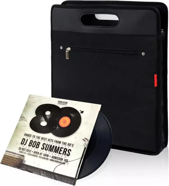 Mayrecords Portable Lp Cotton Bag Vinyl Records Storage Shoulder