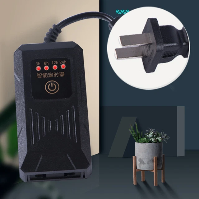 Controller Timer 4 Modos Ciclo Automático Ajustable 4 Modos Acuario Temporizador