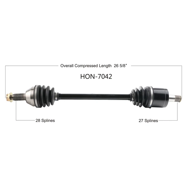 OPEN TRAIL HON-7042 OE 2.0 Axle