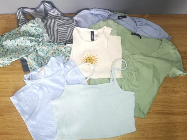 7 Piece Summer Tops Bundle, Great for Holidays, Size  S/XS