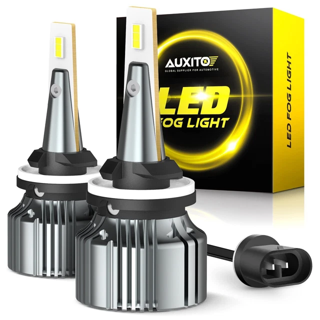 AUXITO 880 890 892 899 LED Fog Light Bulbs Halogen Replacement White 6500K EON