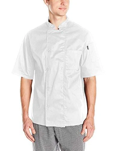 Chef Code Cool Breeze Chef Coat with Short-Sleeves and Mesh Vent Inlay CC105 ...