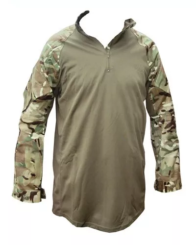 British Army Mtp Green Ubac Long Sleeve Under Armour Shirt Warm Weather Surplus