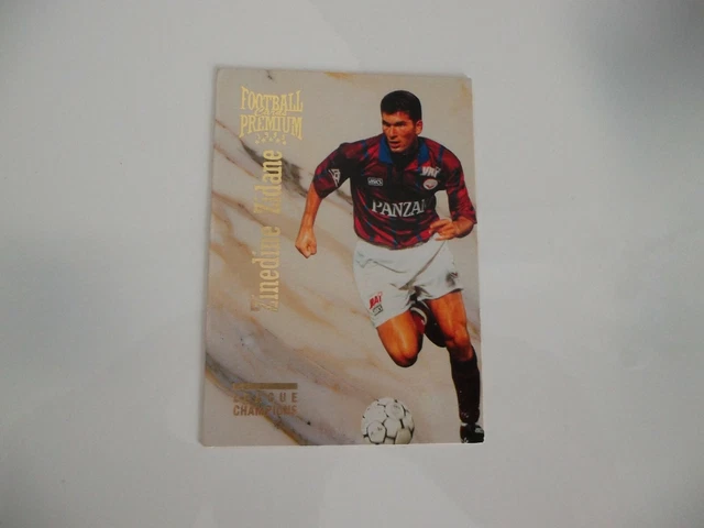 ZINEDINE ZIDANE 93-94 94-95 Rookie Bordeaux Panini Card