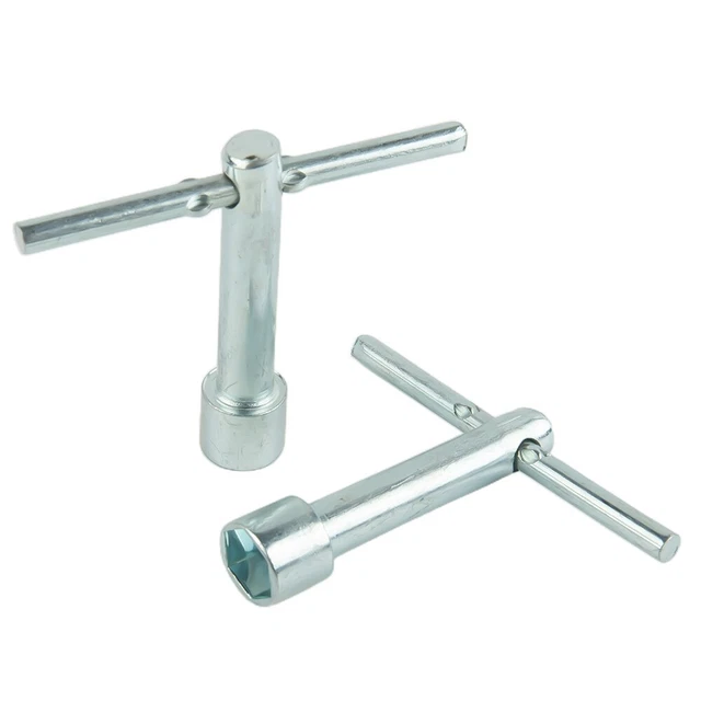 Llave de enchufe Ninguna 2 PIEZAS Plata hexagonal Profunda Talla 10mm/0.4