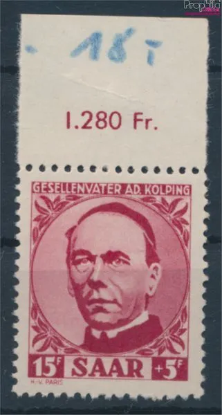Briefmarken Saarland 1950 Mi 289 postfrisch (10214039