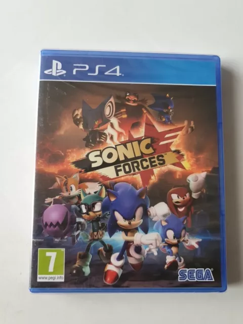Sonic Forces PlayStation 4 Game Brand New Factory Sealed With PS4 Strip