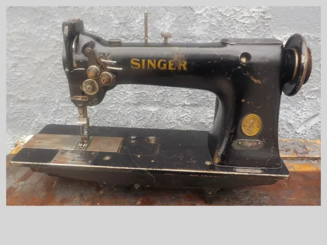Singer 112W115 Twin Needle Industrial Sewing Machine Double Needle Head  Only 