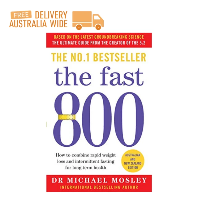 The Fast 800 Michael Mosley Paperback Book Australian New Zealand NEW_  AU