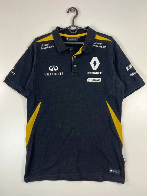 CHEMISE RENAULT BLANCHE MANCHES LONGUES of_taille XL