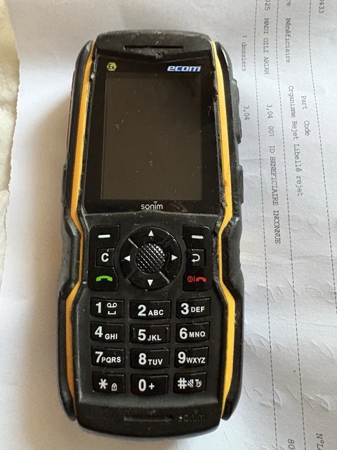 Téléphone Chantier Antidéflagrant ECOM ATEX X.COM 611-EX - Modèle 401 - Occasion Fonctionnel