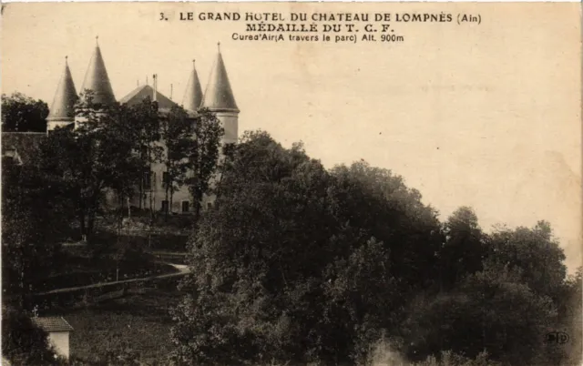 CPA AK LOMPNES Le Grand Hotel du Chateau de LOMPNES (48579)