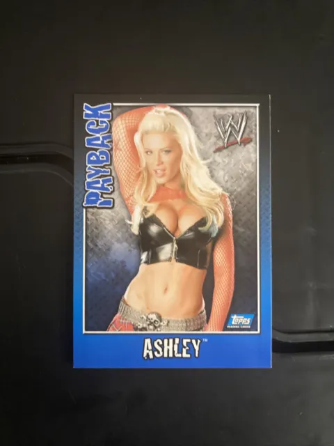 Ashley (Topps - 2006 WWE Payback Trading Card)