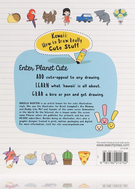 Livre Kawaii : Apprends à Dessiner Des Choses Trop Mignonnes | Style Kawaii Pour Débutants | Tutoriels Illustrés