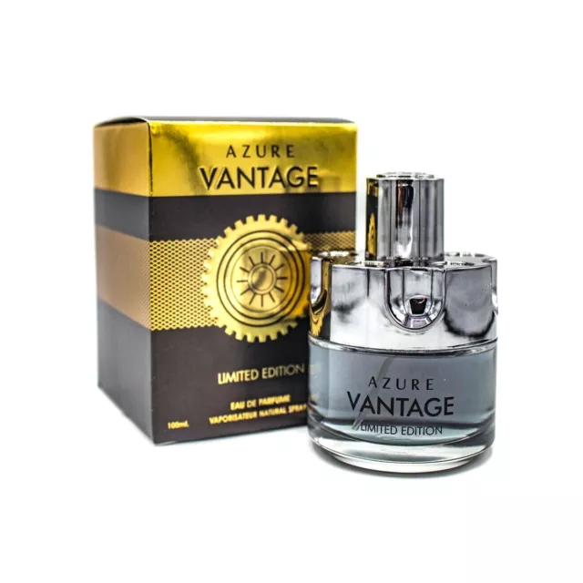 Secret Plus Azure Vantage Lemited Edition Cologne Eau de Parfum 3.4oz 100ml