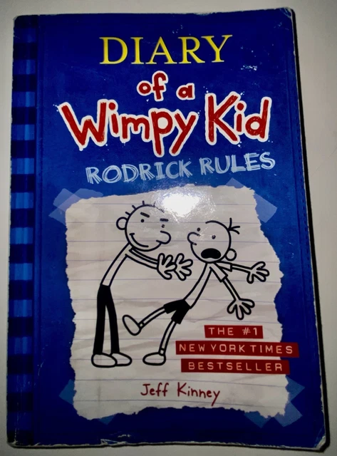 DIARY OF A Wimpy Kid: Rodrick Rules (Livre 2) par Jeff Kinney EUR 4,14 ...