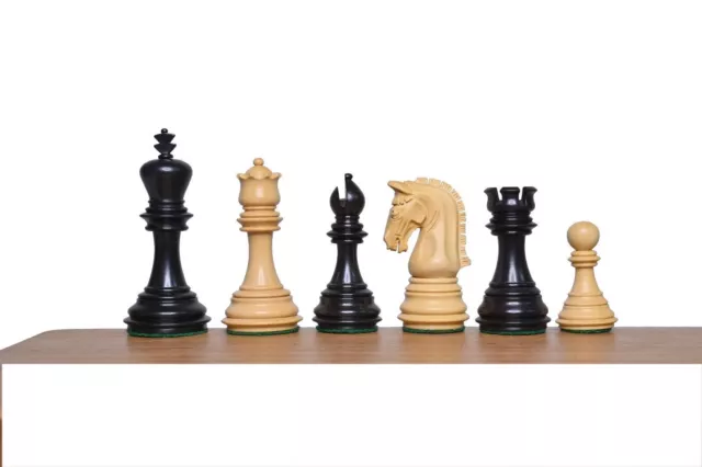 3.7" Imperial Staunton Chess Set | Luxury Double Weighted Chess Pieces Only