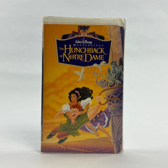 DISNEY THE HUNCHBACK of Notre Dame VHS Masterpiece Collection 1997 ...