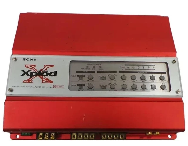 カーオーディオ SONY Xplod XM-405EQX SONY Xplod XM-405EQX