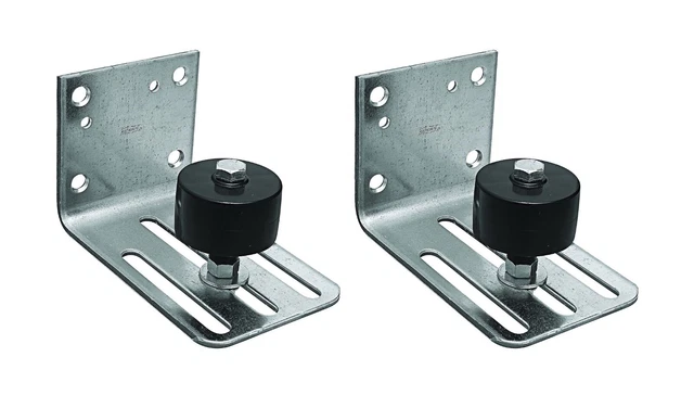 2! National Hardware N131-490 Heavy Stay Roller- Side Mount, Delrin, Adjustable