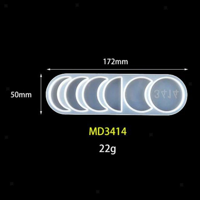 Mond Mond Silikon Form Handarbeit Untersetzer Handwerk Zum Selbermachen Epoxidharz Gussformen