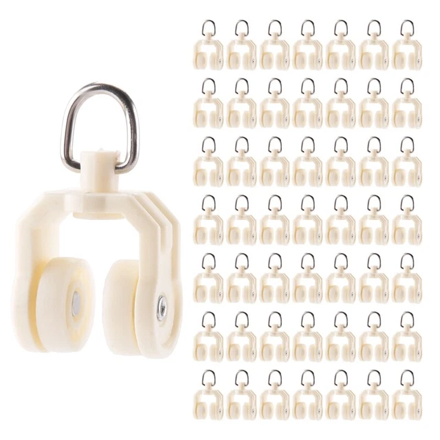Ceiling Curtain Track Flexible Bendable Curtain Track Rollers Plastic5290