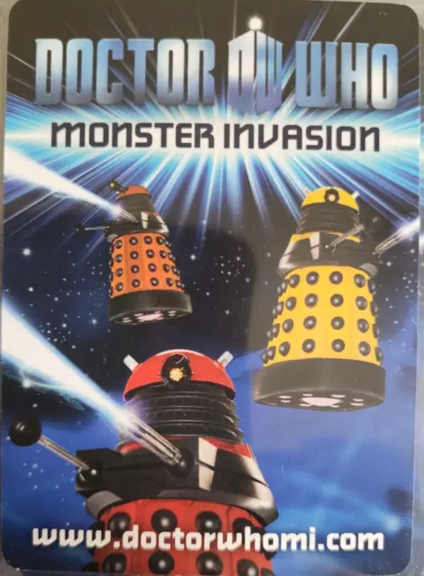 Doctor Who Monster Invasion - (Near) Complete Set