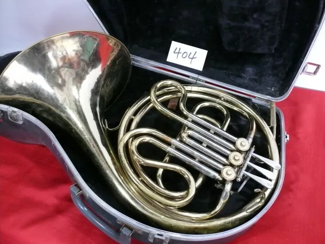 Holton single French Horn with case. Missing mouthpiece