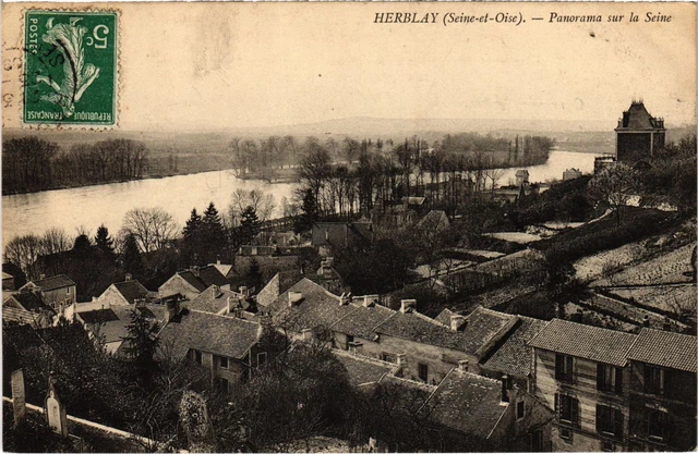 CPA Herblay Panorama sur la Seine FRANCE (1330402)