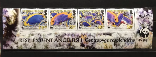 Ascension Island - Fish / WWF / Fauna / Nature - stamps - MNH** - AM