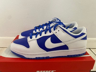 NIKE DUNK LOW Retro Racer Blue White Men's Size 13 Deadstock $224.99 - PicClick