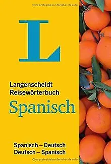 Langenscheidt Reisewörterbuch Spanisch: Spanisch-De... | Buch | Zustand sehr gut