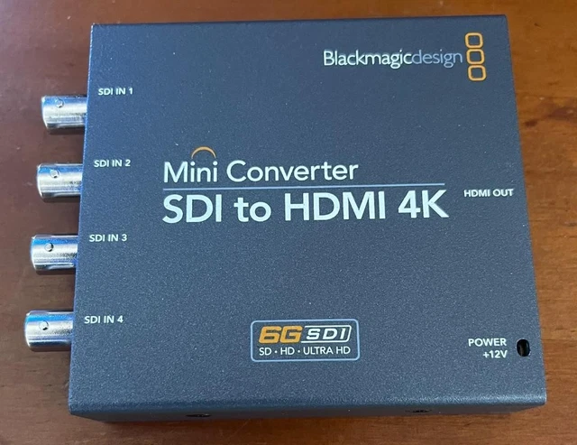 MINI CONVERTER QUAD SDI to HDMI 4K $416.40 - PicClick CA