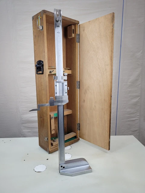 MITUTOYO 24& VERNIER Height Gage Scriber Inch Stainless $250.00 - PicClick