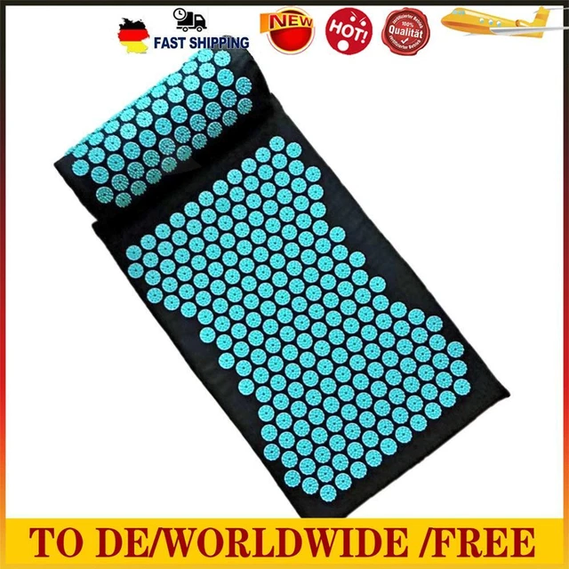 occitop Akupunktur-Massagekissen Kissen Yoga-Matte Muscle Spike Pad (2pcs / Set)