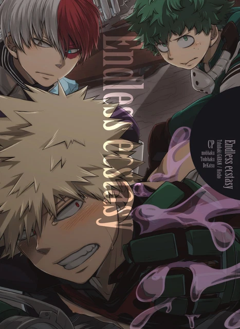 MY HERO ACADEMIA YAOI Doujinshi ( Midoriya x Bakugo x Todoroki ) NEW ...