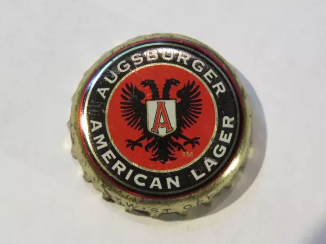 Birra Bottiglia Tappo ~ Augsburger Americana Lager ~ Stevens Punto Brewery