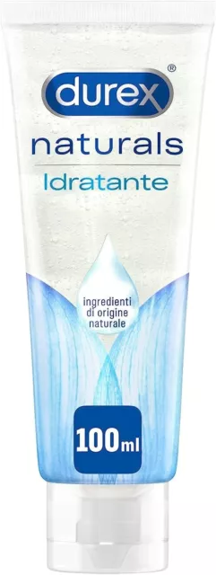 Durex Naturals Idratante Gel Lubrificante Intimo Anale E Vaginale 100 Ml Hyaluro