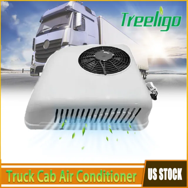 24V Truck RV Air Conditioner Rooftop Heat & Cool Camper Trailer Motorhome