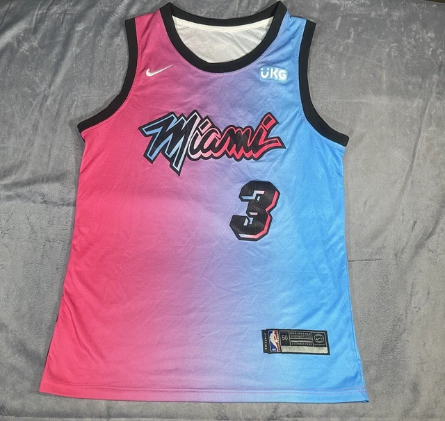 Dwyane Wade Miami Heat Vice Nights Black Swingman Jersey