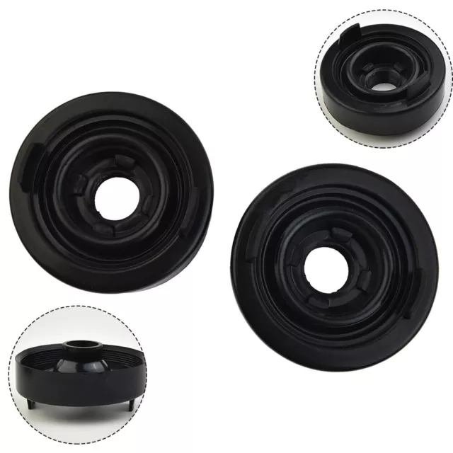 Dust Cover Cap 2pcs Installation Set Soft Rubber 80MM Auto Accessories