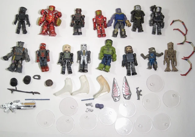 Diamond Select DST Marvel Minimates Infinity War Lot of 15 Thanos Widow Rocket