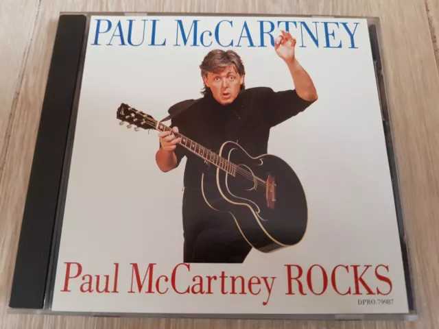 Paul Mccartney - Rocks - 10 Track Usa Promo Cd Dpro79987